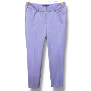 NWT. Antonio Melani Blue Slim Dress Pants. Size 2